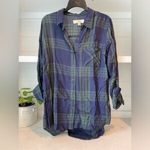Thread and Supply women’s plaid shirt